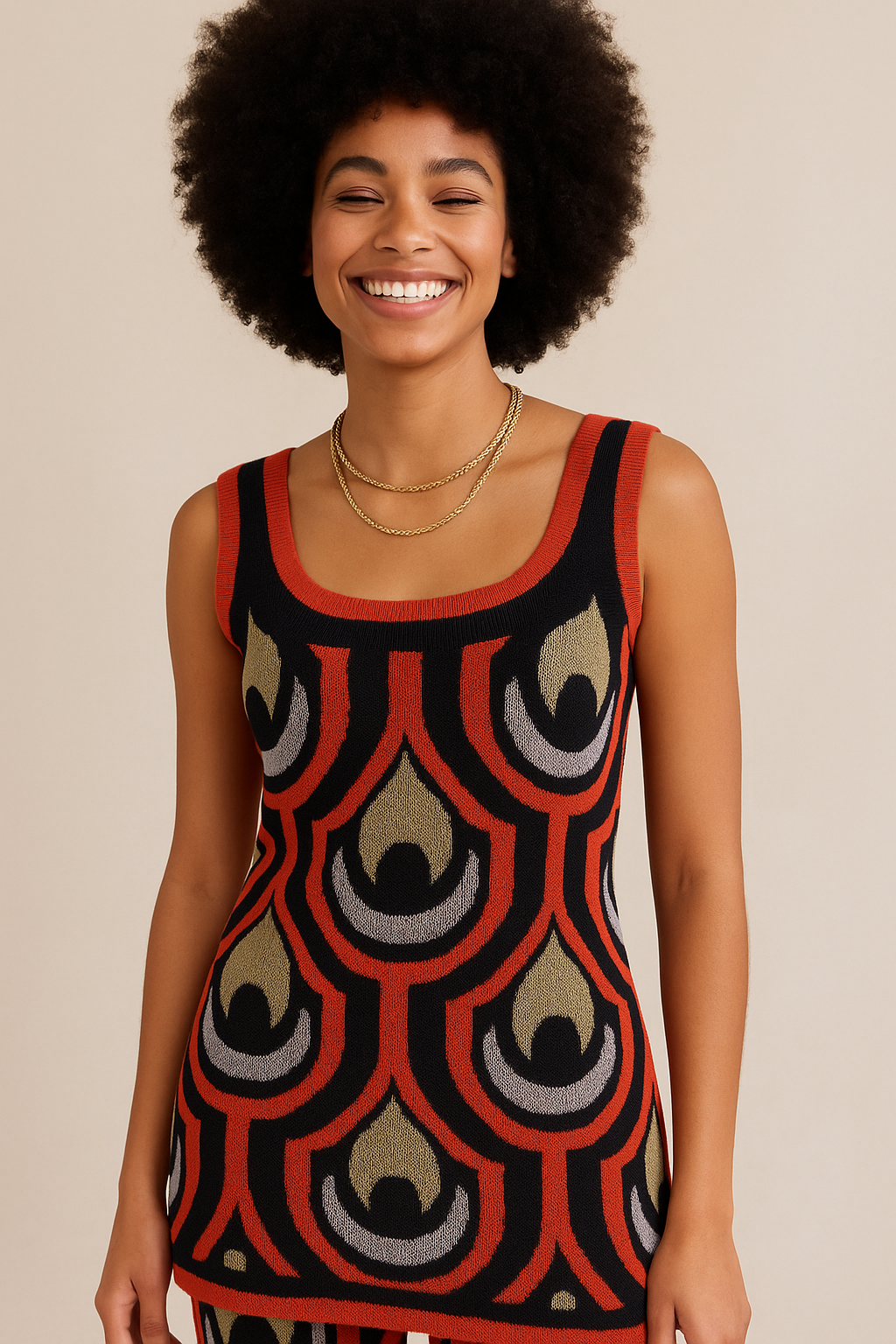 Slim Fit Knitted Set