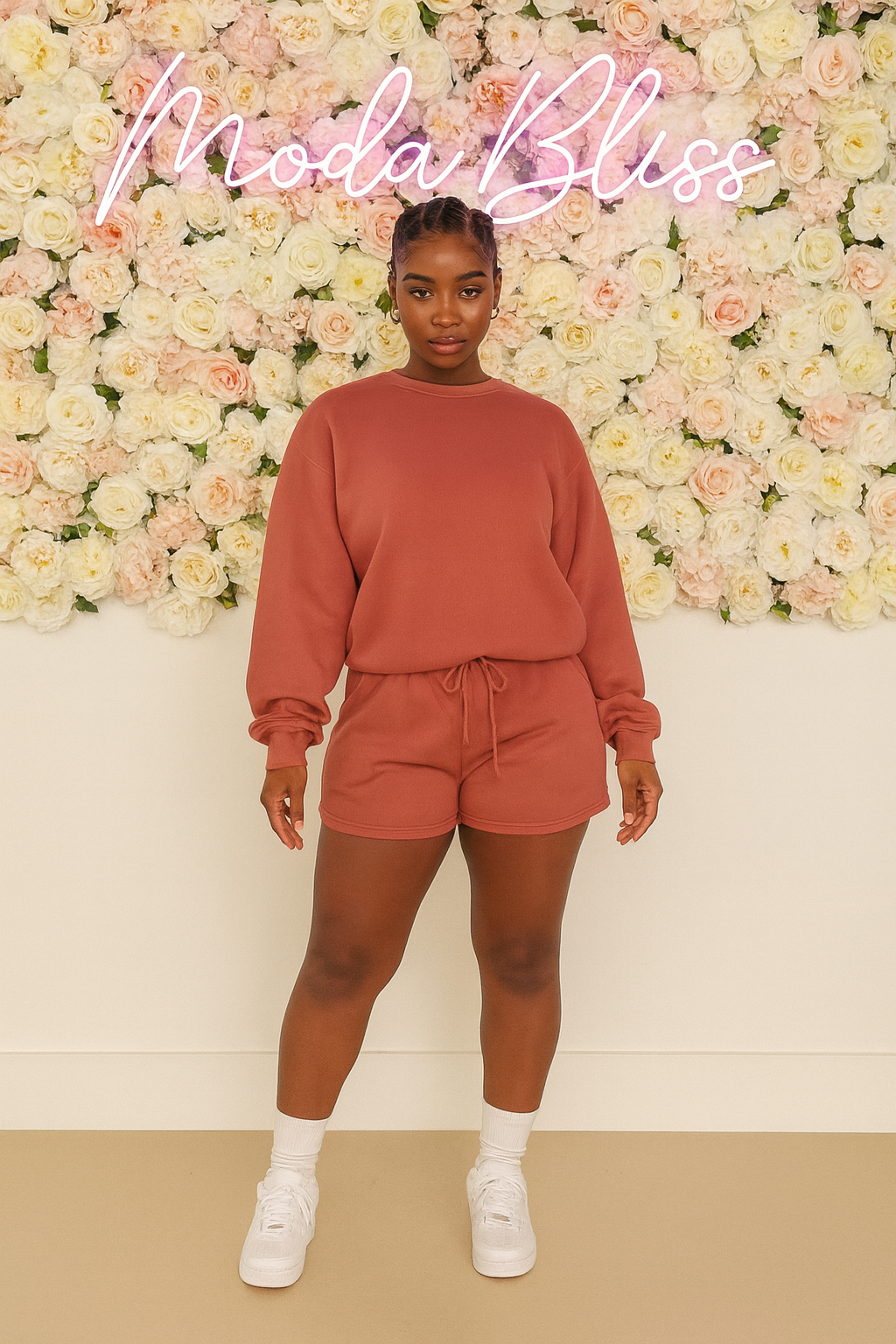 Brick Sweatshirt Set