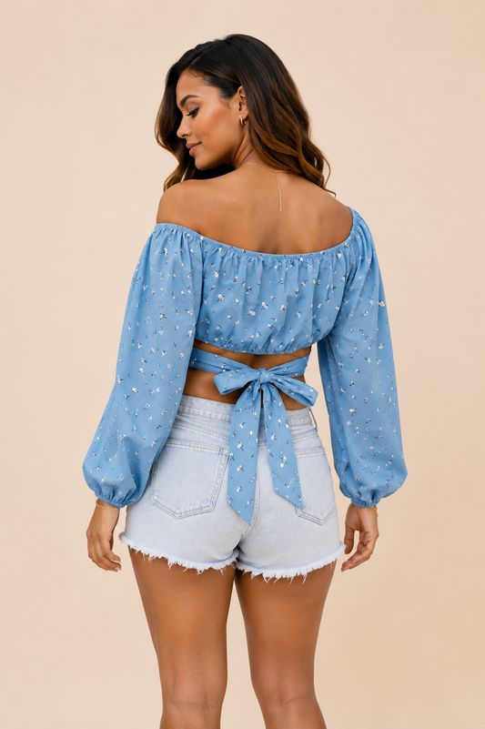 Daisy off shoulder Top