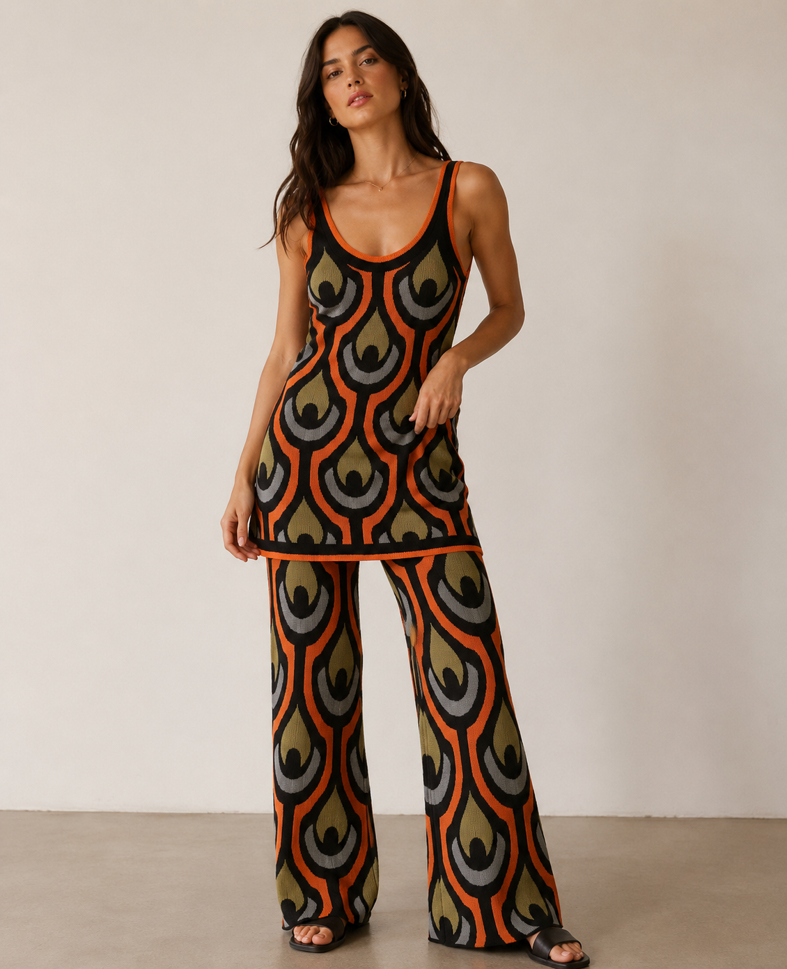Knitted Two Pc Set