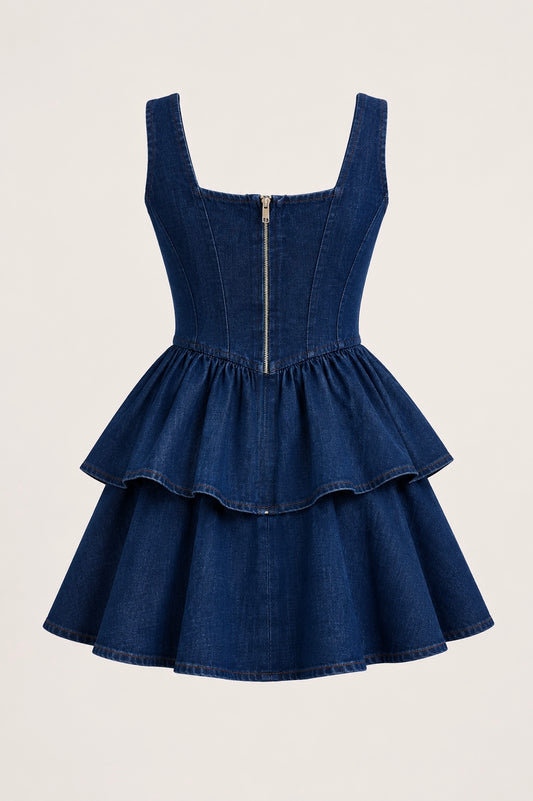 Jean Blossom Dress