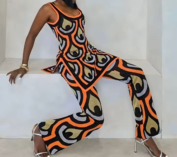 Slim Fit Knitted Set