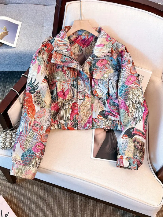 Zip up Relaxed Jacket