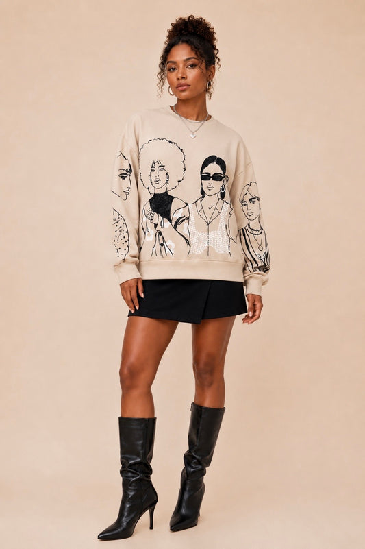 Fashion Beauty sweatshirt