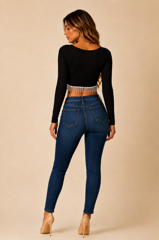Tassel Crop Top