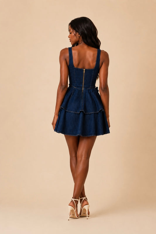 Jean Blossom Dress