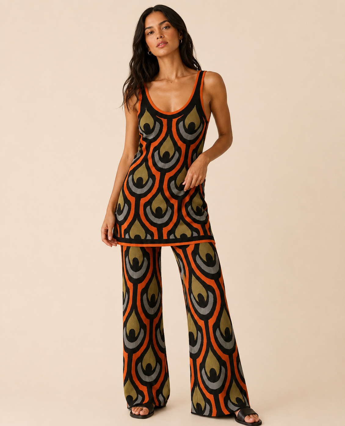 Knitted Two Pc Set