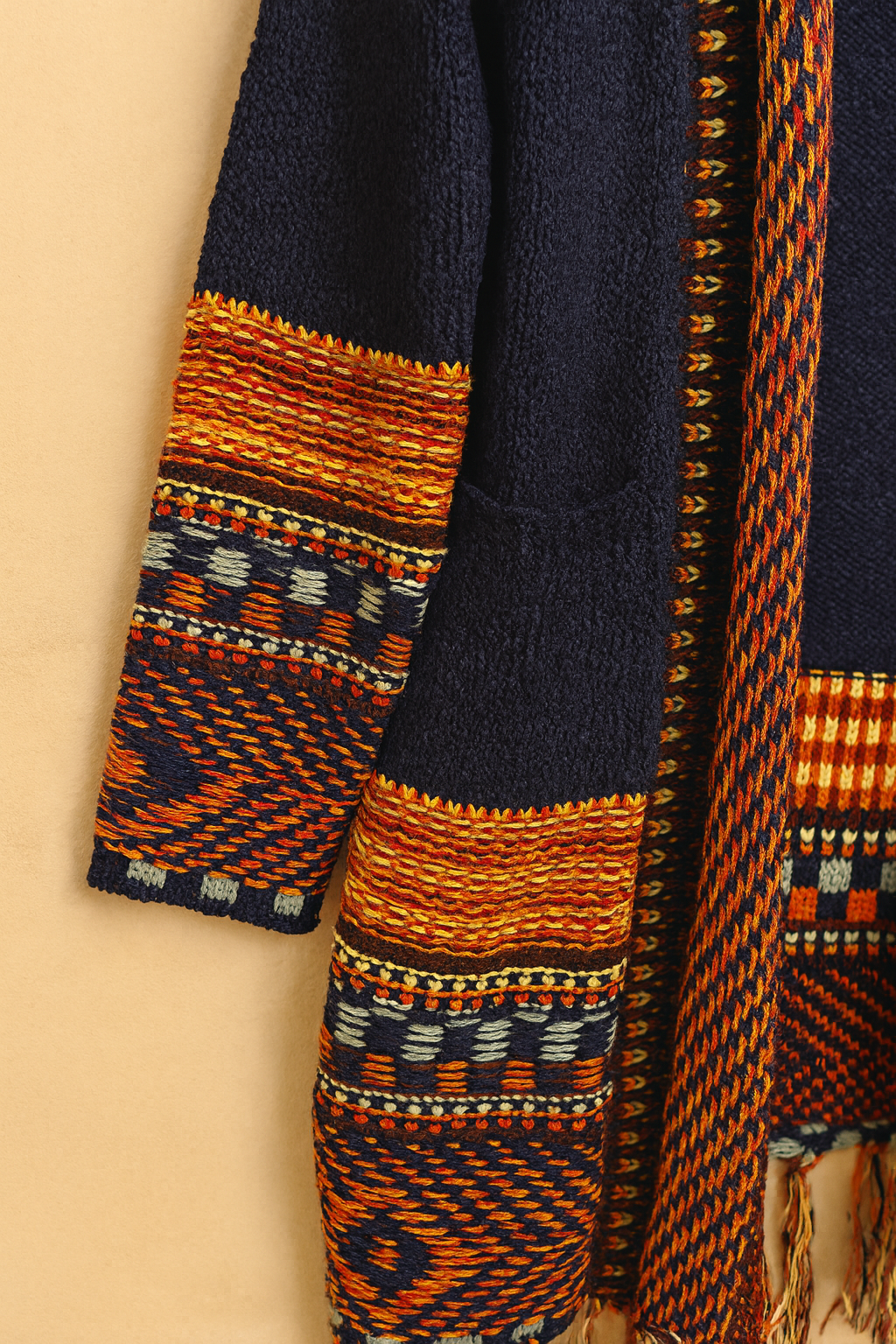 Tassel Knitted Cardigan