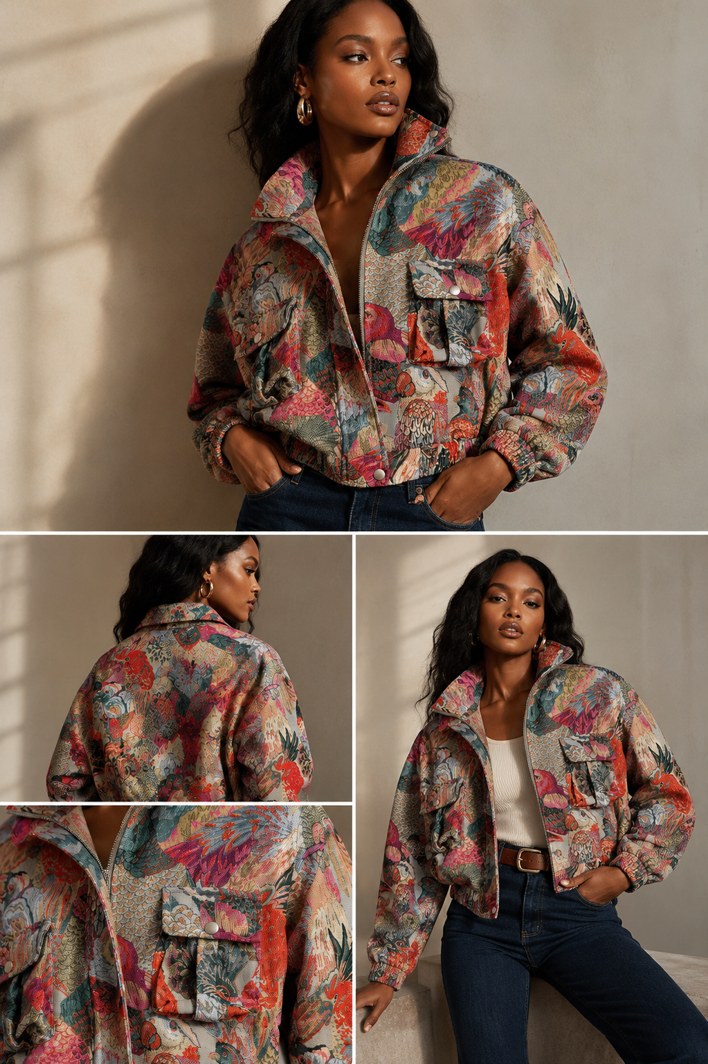 Tropical Bird Jacket