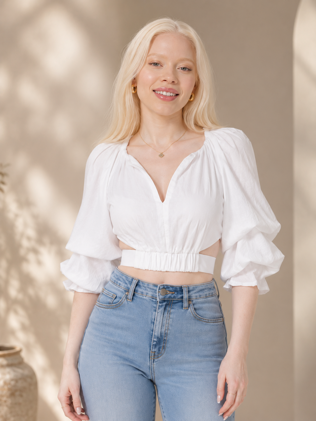 Tie back Top