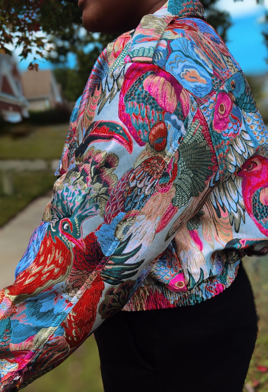 Zip up Relaxed Jacket