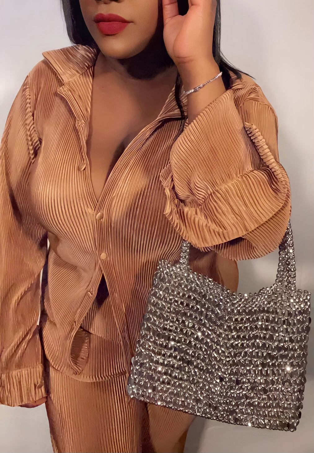 Relaxed Blouse and Pant Set