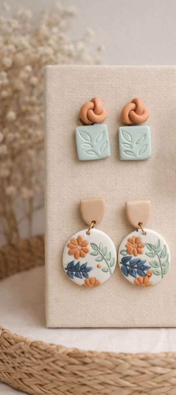 3 Piece Earring Set