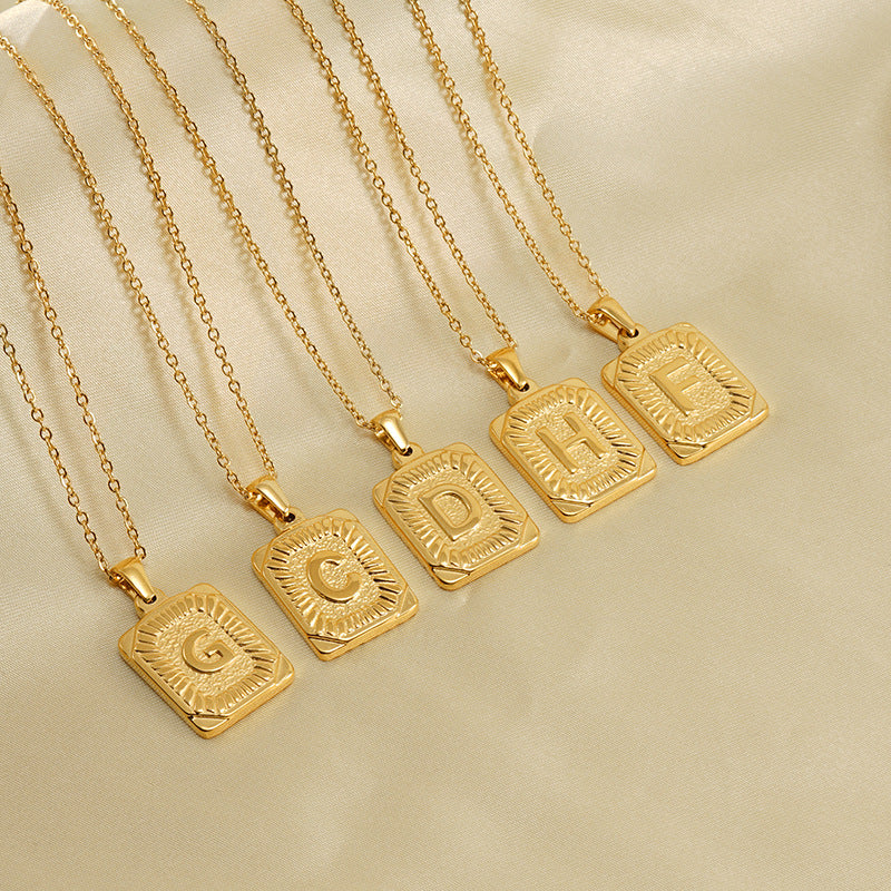 Letter Necklace