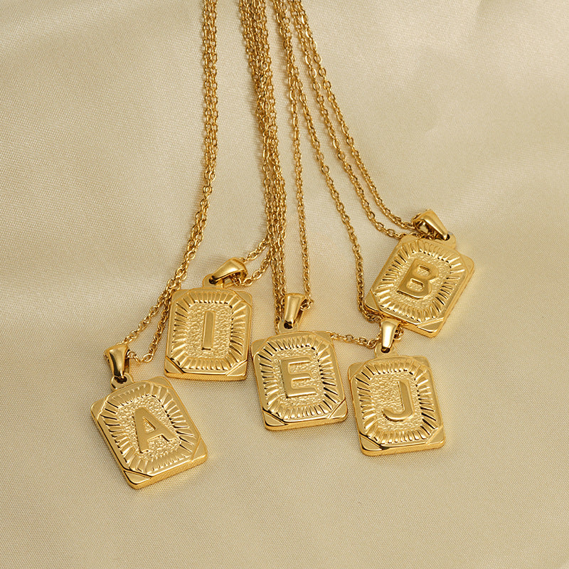 Letter Necklace