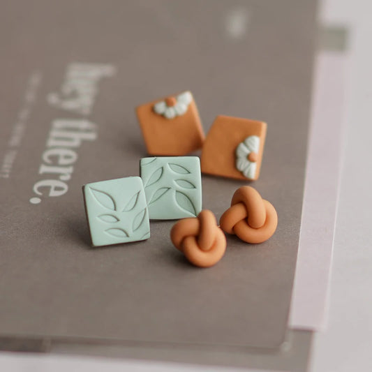 3 Piece Earring Set